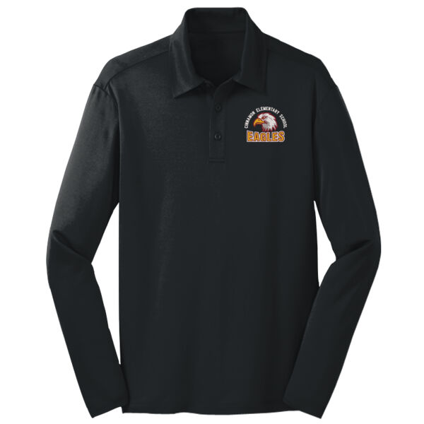 Lemoore Elementary  - Silk Touch Performance Long Sleeve Polo Thumbnail